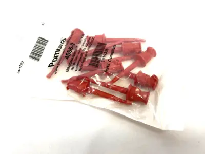 New | in-Stock Pomona Minigrabber® Test Clip For Max. .144" Wire Dia 10-PACK Oscilloscope Accessories Michigan US | Maverick Industrial Sales #1496221