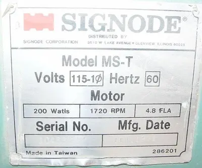 USED 1991 SIGNODE MS-T