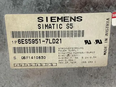 USED SIEMENS 6ES5951-7LD21