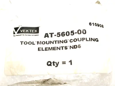 AT-5605-00 | Vektek  Tool Mounting Coupling Elements ND5 - New – Open box