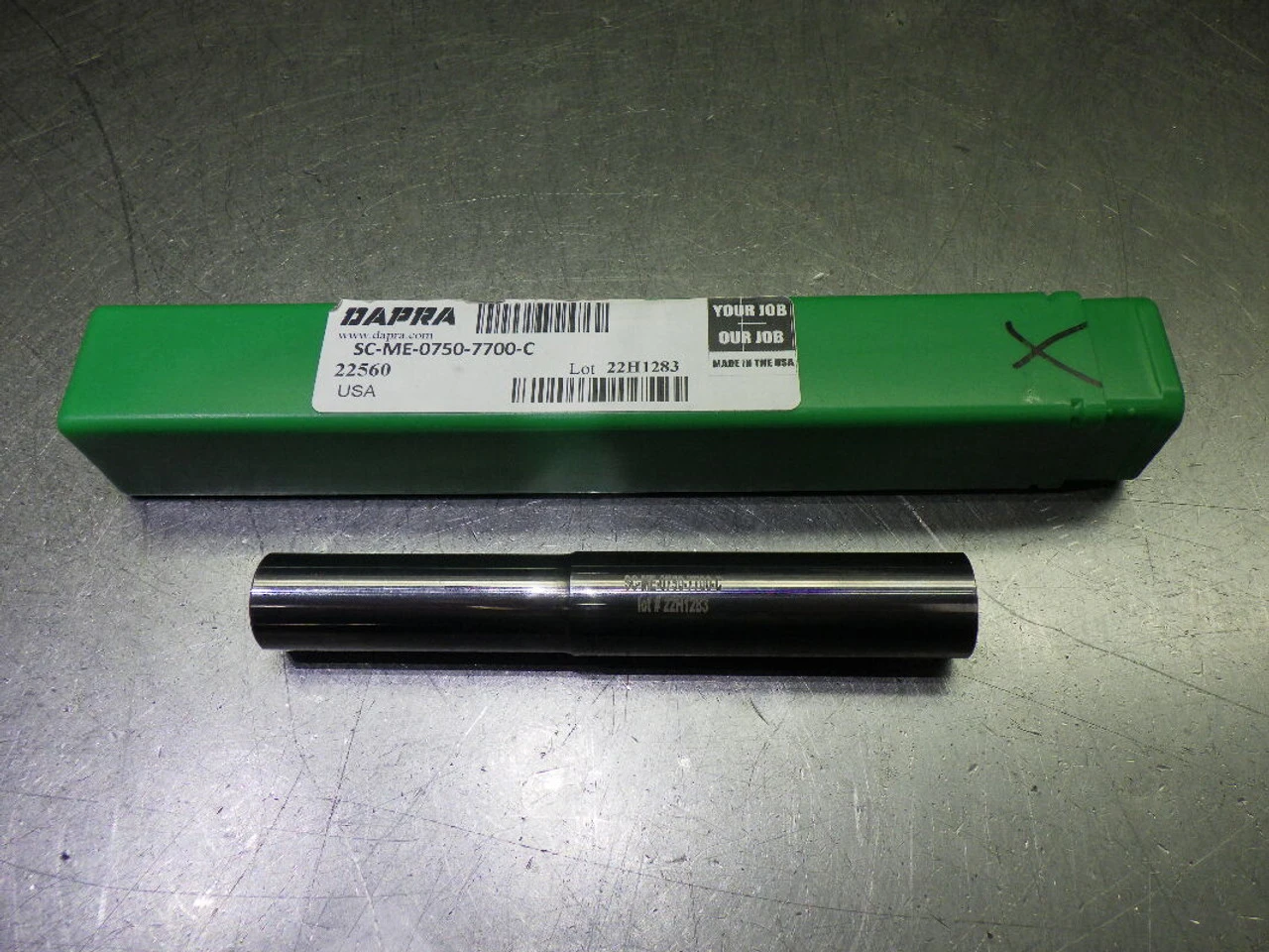 Dapra M10 Coolant Thru Carbide Milling Shank SC-ME-07560-7700-C (LOC1610)
