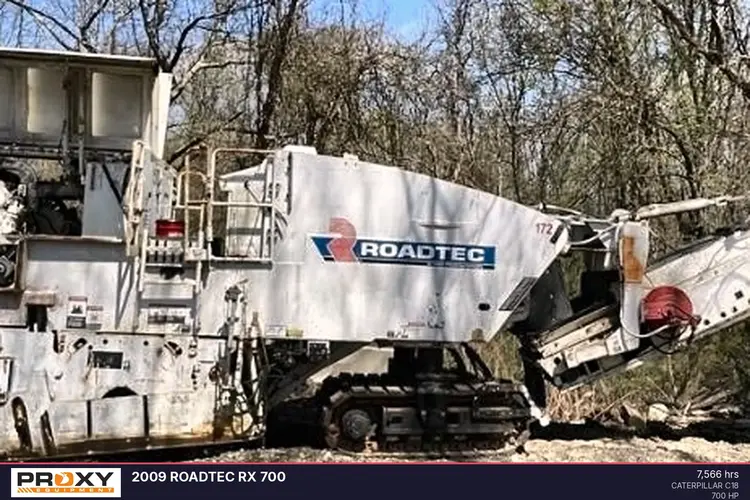 Used 2009 ROADTEC RX 700 Cold Planers Louisiana US | Proxy Equipment #1384969