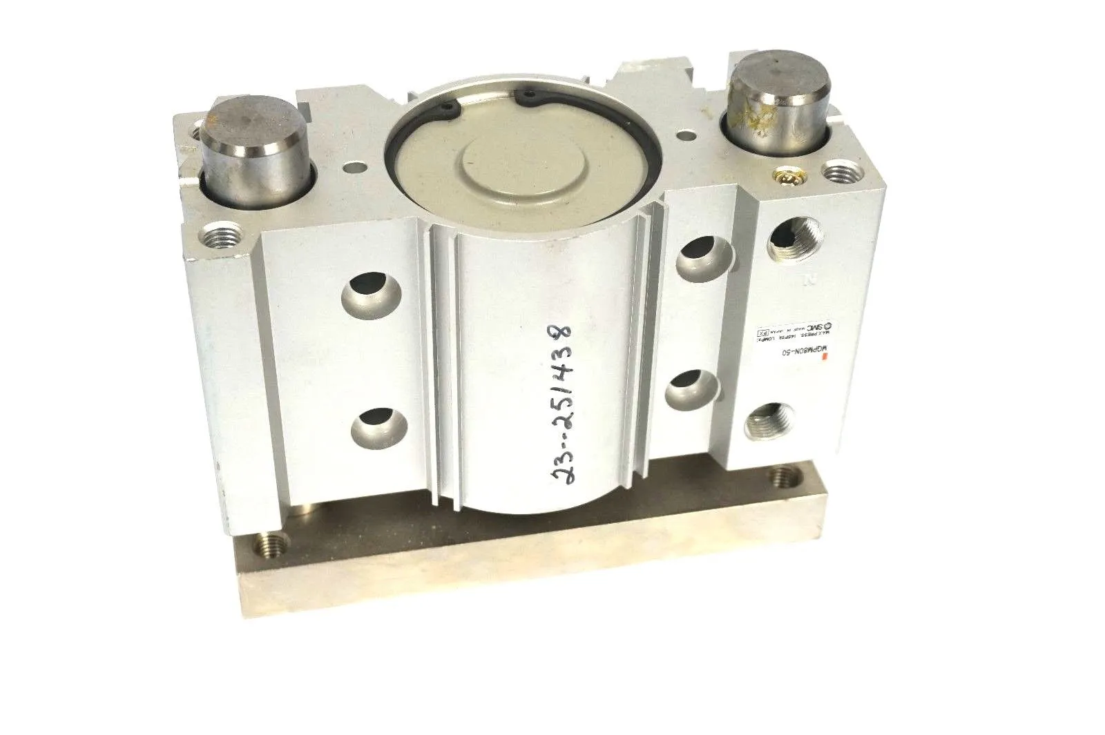 NEW SMC MGPM80N-50 GUIDED AIR SLIDE CYLINDER MGPM80N50