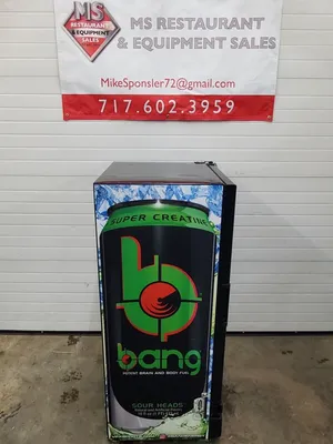 Imbera VR10 “BANG” 8.9 Cu. Ft. ￼115v Glass Door Merchandiser Tested and Working!