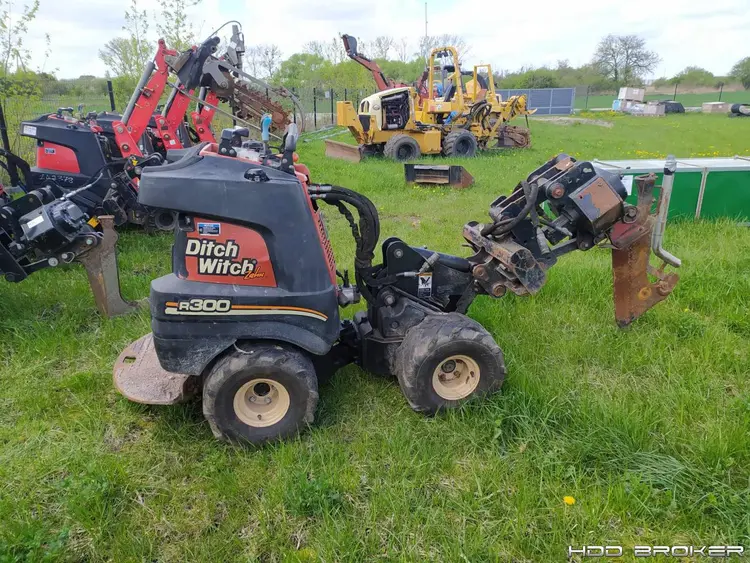 Used 2009 DITCH 2009 DITCH WITCH R300 Walk-Behind Trenchers Florida US | HDD Broker #1346468