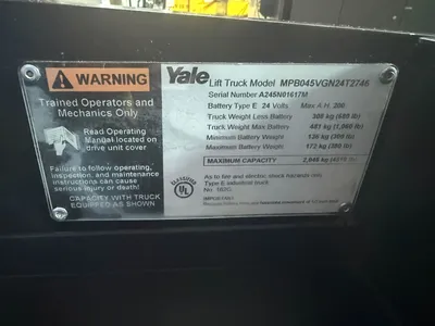 2014 Yale MPB045VG Pallet Jacks | Great American Equipment Company (6)