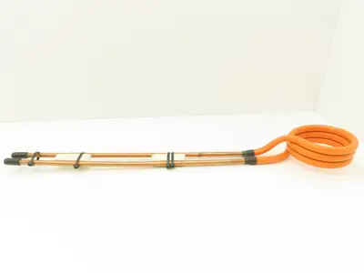 Thermatool Induction Coil High Freq 3-1/2" ID Triple Turn Tubes 16"