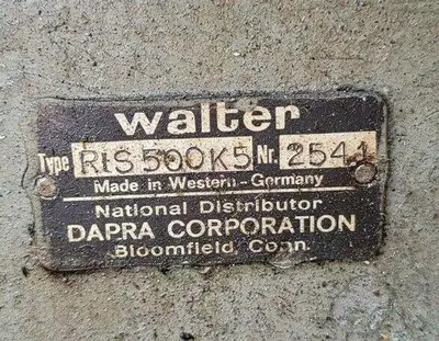 USED 1982 WALTER RIS-500K5