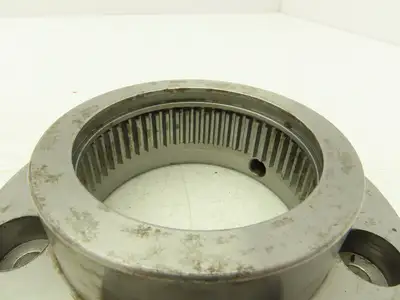 Lovejoy F 1.5S Flanged Gear Coupling Sleeve With O Ring Exposed Bolt 8 Hole