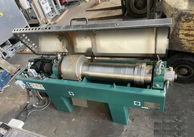 Westfalia RCE 205-01-02 decanter centrifuge, 316SS.