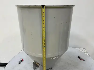 USED METAL FABRICATOR HOPPER