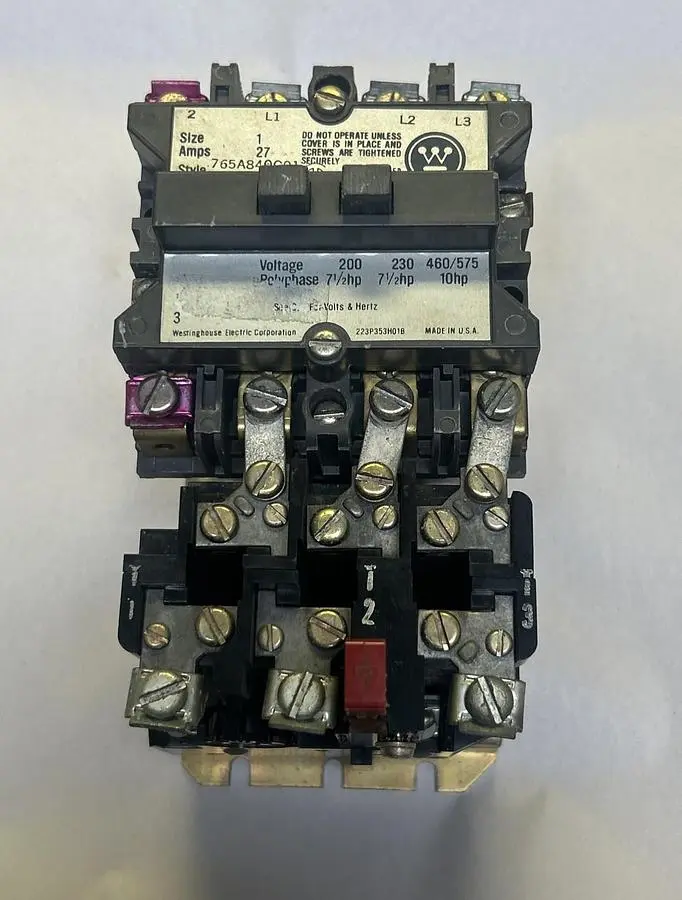 Used WESTINGHOUSE A200MICAC Starters | Surplus Asset Holdings #1205238
