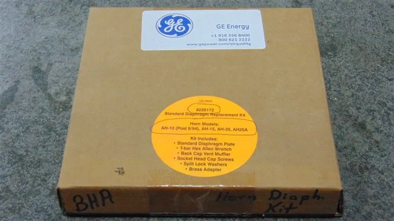 General Electric 8220172 Powerwave Acoustic Horn Diaphragm Replacement Kit New NIB
