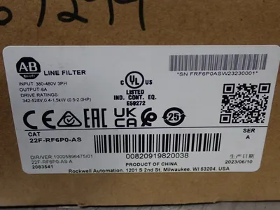 Used ALLEN BRADLEY 22FRF6P0AS Industrial Controls Ohio US | HGR 24 #786968