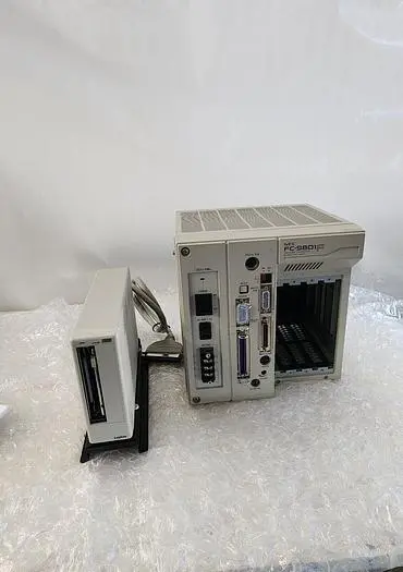 LOGITEC LFD-331 STANDY & NEC FC-9801F FACTORY COMPUTER 32 BIT CPU UNIT