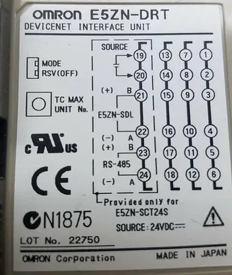 USED OMRON E5ZN-DRT