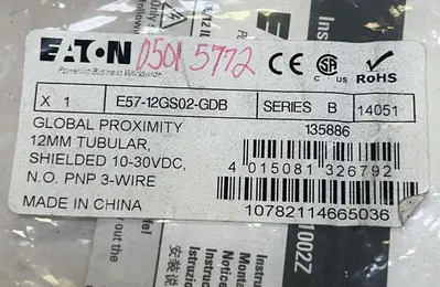 New | in-Stock EATON E57-12GS02-GDB Sensors | Surplus Asset Holdings #1206669