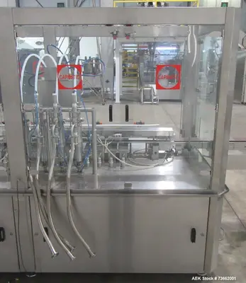 Used CAPMATIC VERIFILL Liquid & Paste Complete Packaging Lines Illinois US | Aaron Equipment #1130451