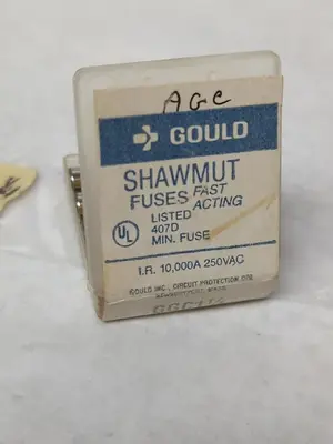 New | in-Stock GOULD SHAWMUT GGC-1-1/4 Miscellaneous Equipment (Electrical & Power) | Surplus Asset Holdings #1191469