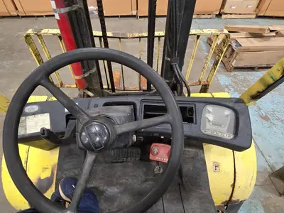 2001 Hyster H80XM 8000lb Pneumatic LP Forklift
