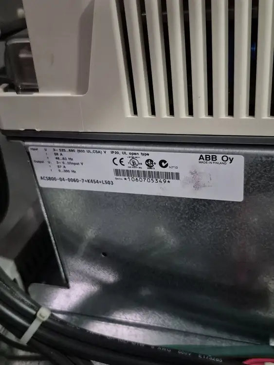 Used ABB ACS800-04-0060-7+K454+L503 Switchgears British Columbia CA | Lenmark #367243