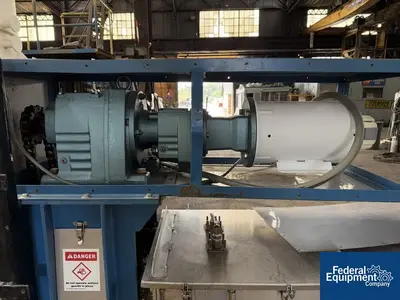 Used Unico Services, Inc 9" x 7' Unico Twin Screw Holoflite Processor, S/S, Model HSH9-7-4 Hollowscrew Dryers Ohio US | Federal Equipment Company #1338440