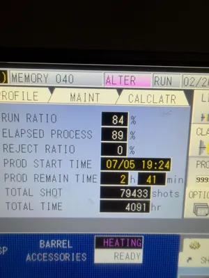 2019 Shibaura Machine EC250SXIIV70-U48-8A HORIZONTAL INJECTION MOULDING MACHINES | INJECTION DEPOT GROUP (24)