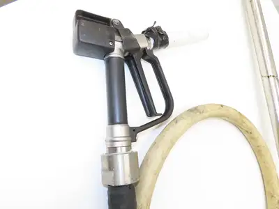 Lutz MD-2 Pneumatic Air Mixer Drum Container Pump 48" Tube w/Hose Niro 41-R DL