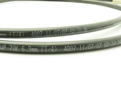 Parker H5007-4 Extreme Compact 1/4" x 90"  Hydraulic Hose Female JIC Swivel Ends