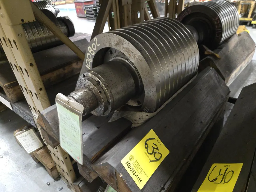 (1) OD Grind Drum Spindle