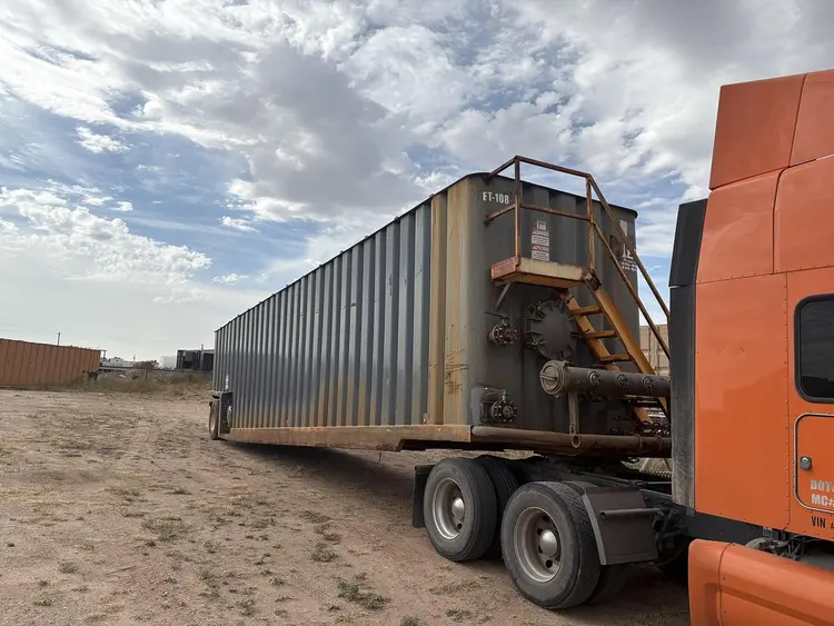 Used 2012 DRAGON 500BBL FRAC TANK Carbon Steel Tanks US | Bx Tank Supply #1094580