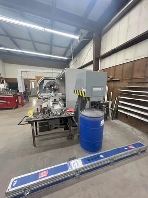 MILLTRONICS Big Bore CNC Lathe