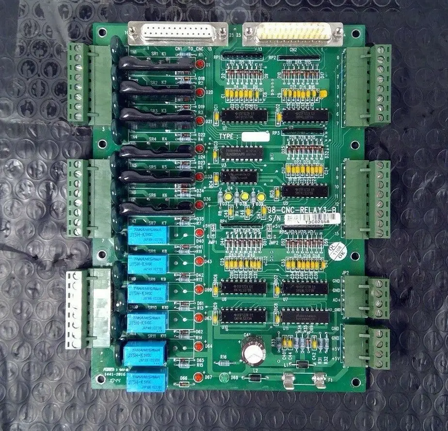 Plotech 1441-2016 Circuit Board 98-CNC-RELAY3-B 4G
