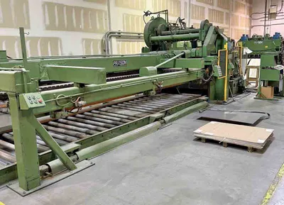 60" x 0.135" x 40,000# Paxson Cut To Length Line