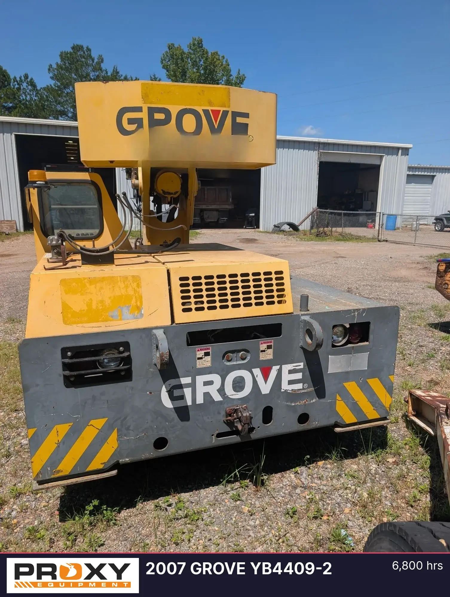 Used 2007 GROVE YB4409-2 Rough Terrain Cranes Alabama US | Proxy Equipment #1388989