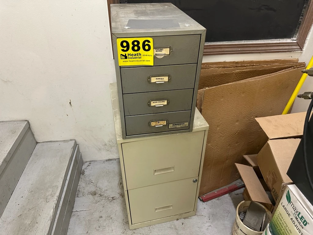 Used _UNKNOWN_ (2) FILE CABINETS Cabinets Illinois US | Heath Industrial Auction Services #1381252