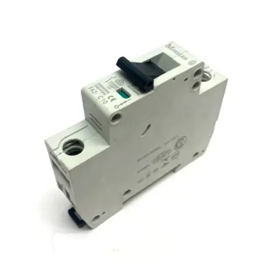 USED EATON MOELLER MINIATURE CIRCUIT BREAKER 1-POLE
