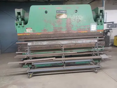 250 TON X 12' ACCURPRESS MODEL #725012 HYDRAULIC PRESS BRAKE: YOBRO #24251