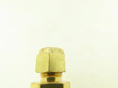 Parker 62C-8-6 Brass Compression Tube Fitting Reducer 1/2" x 3/8" Union  10pcs