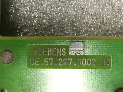 USED SIEMENS CE.570267.0002.00, 570 266 9001.01, 570 207 9101.,