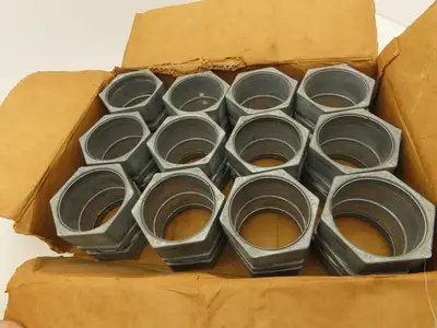 Halex 63625 2-1/2" EMT Compression Coupling Rigid Conduit Aluminum Lot of 12