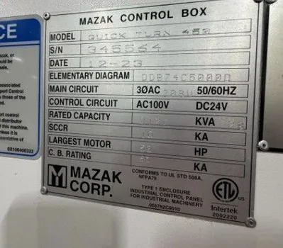 2023 MAZAK QT-450 CNC Turning Centers | Bayou Machinery (9)