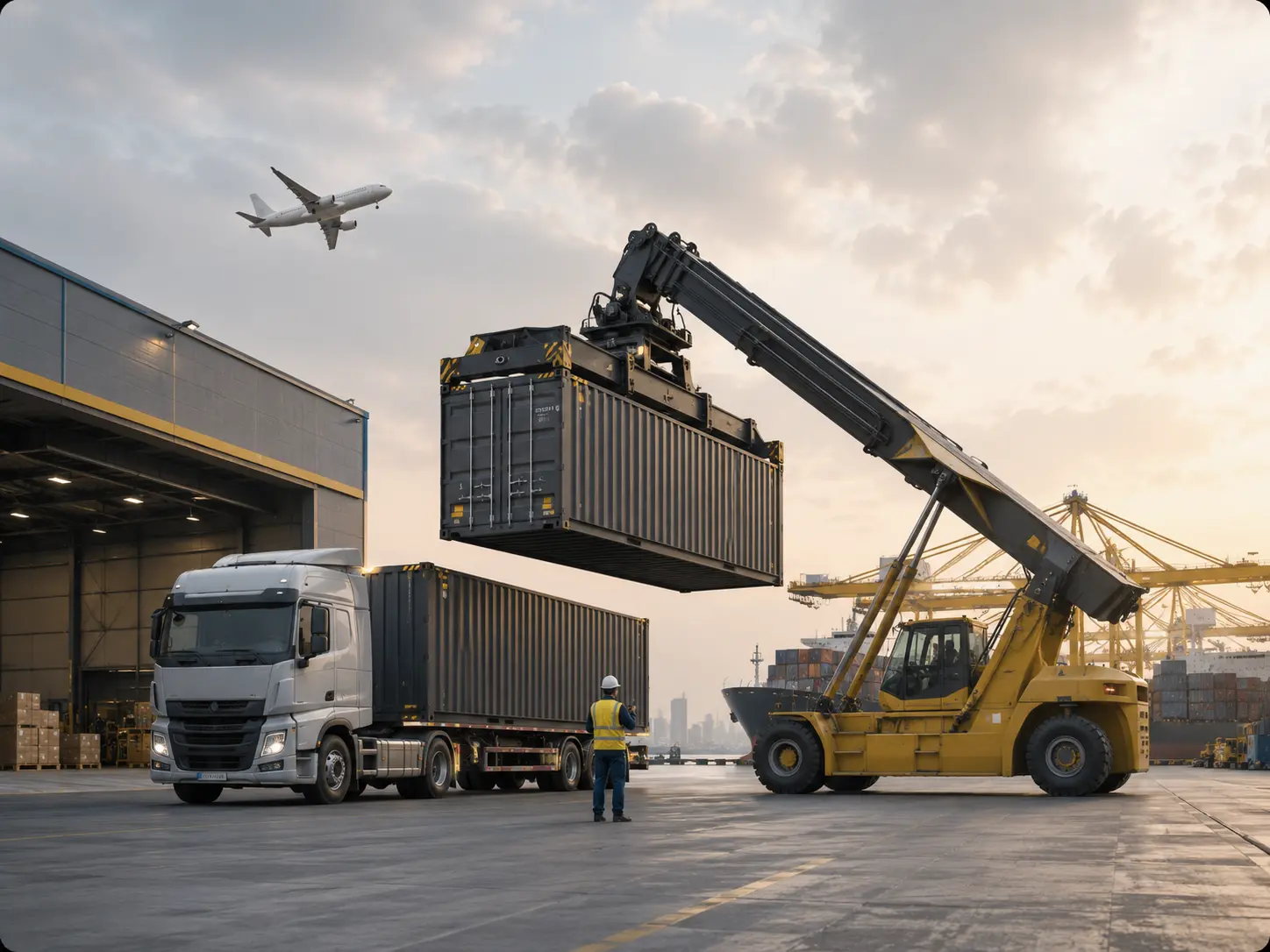PCNA logistics and freight handling