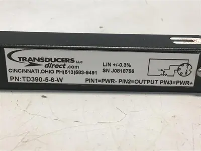 USED TRANSDUCERS DIRECT TD390-5-6-W