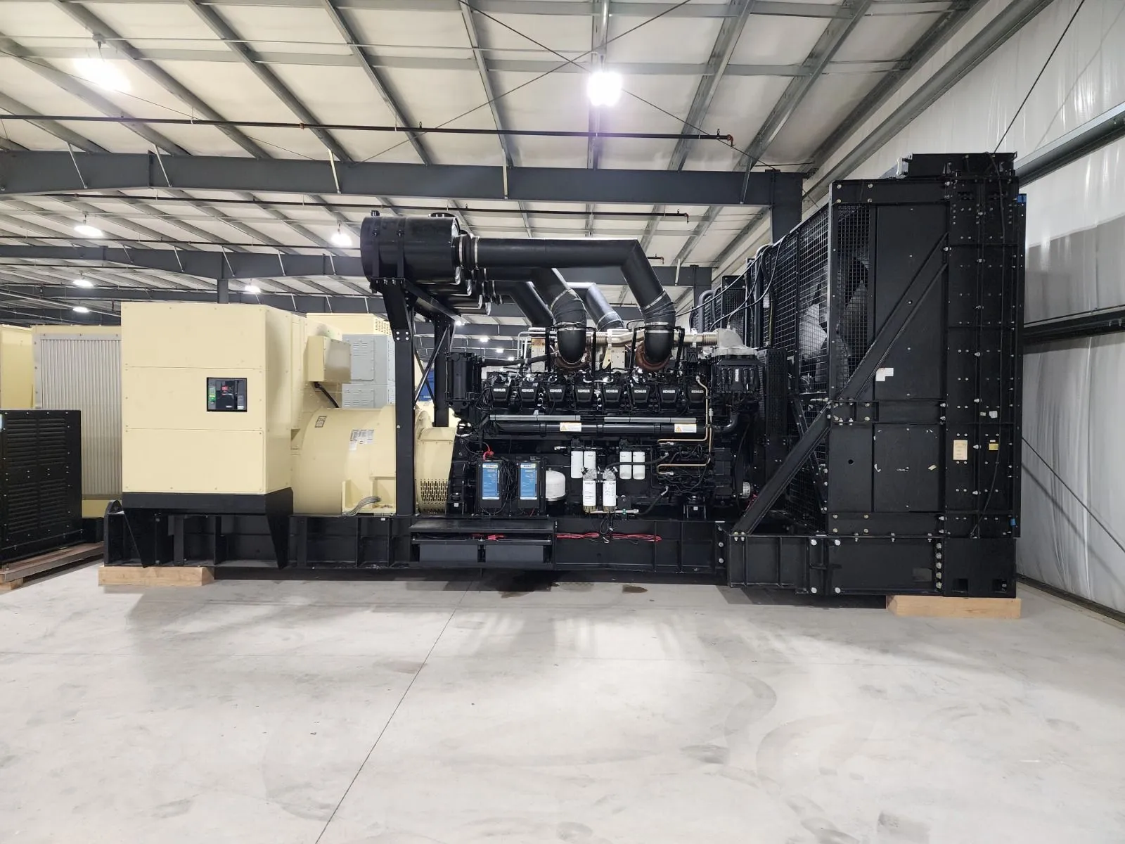 New 3250KW Diesel Generator Kohler KD3250 480 Volts TIER 2 Instock Warranty