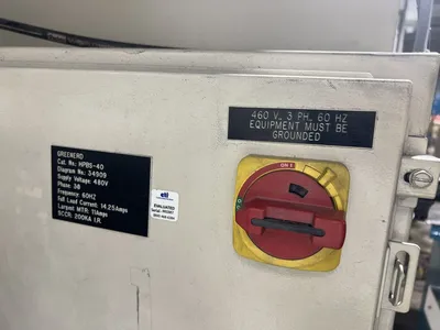 USED 2012 GREENERD PRESSES GREENERD HPBS-40 PRESS