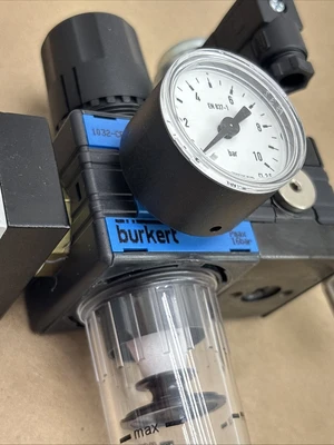 New Festo/burkert  Pneumatic Air Filter Assembly More Info In Description.