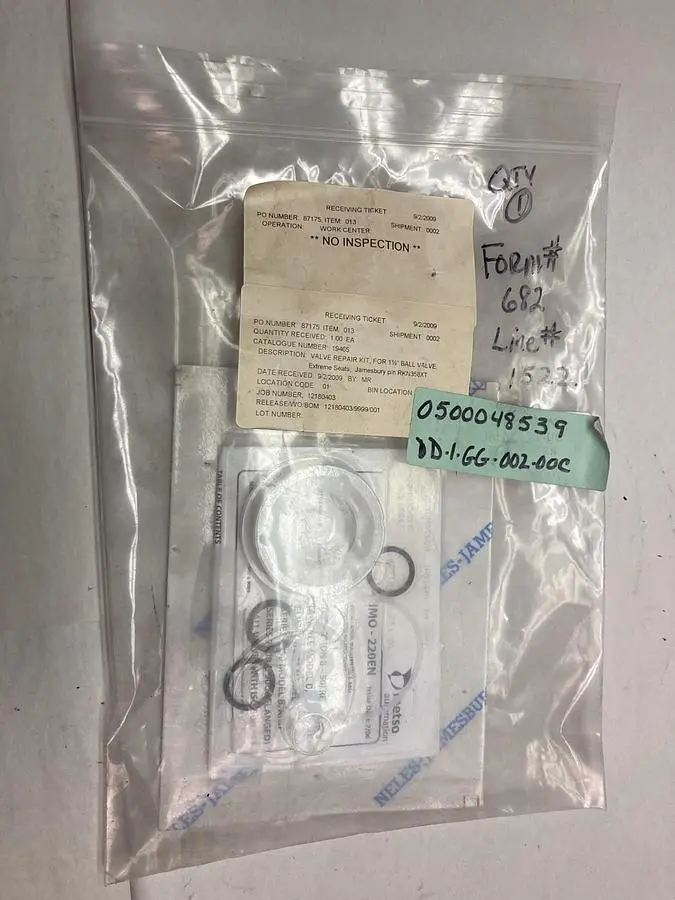 New | in-Stock JAMESBURY RKN358XT Pump & Valve Parts Ohio US | Surplus Asset Holdings #1235240