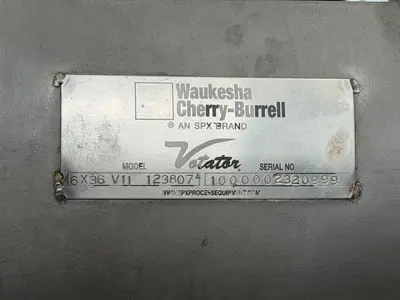 Used 2009 VOTATOR II WAUKESHA CHERRY BURREL 6X36V11 Chemical & Process Equipment Ohio US | HGR 24 #1441285