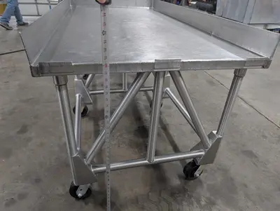 Used Stainless Steel Heavy Duty Dough Table